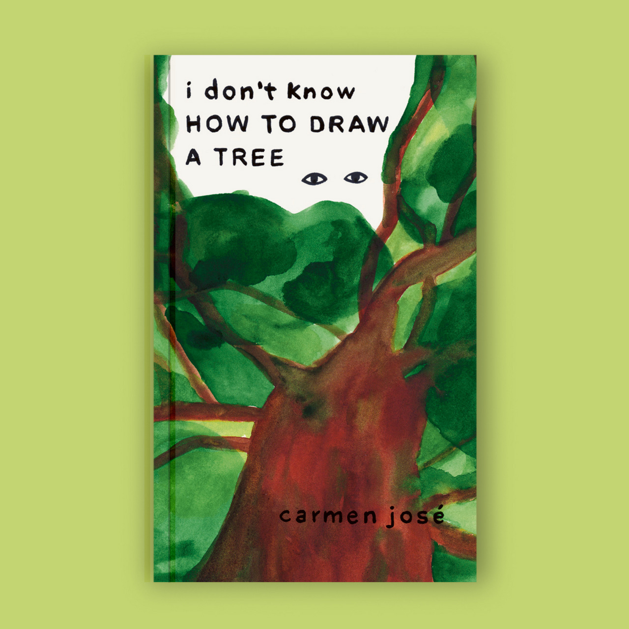 I don't know how to draw a tree/ no sé cómo dibujar un árbol