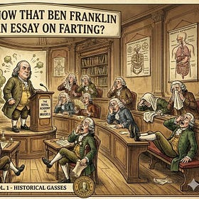 Did You Know That Ben Franklin Wrote an Essay on Farting?