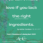 Aether Candace | Poetry, Metaphysics, and Real Life