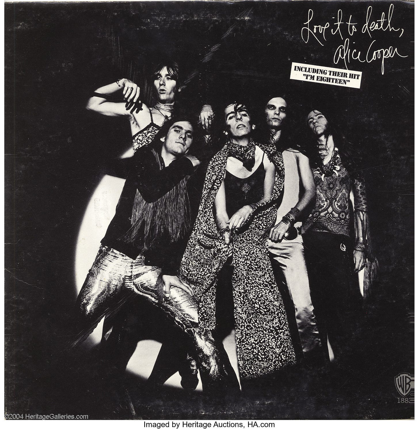Alice Cooper - "Love It To Death" Album with Recalled Cover Warner | Lot #22078 | Heritage Auctions Alice Cooper - "Love It To Death" Album with Recalled Cover Warner | Lot #22078 | Heritage Auctions