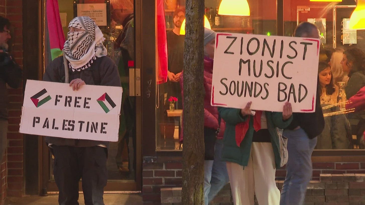 Matisyahu concert in Portland draws pro-Palestinian protesters Matisyahu concert in Portland draws pro-Palestinian protesters