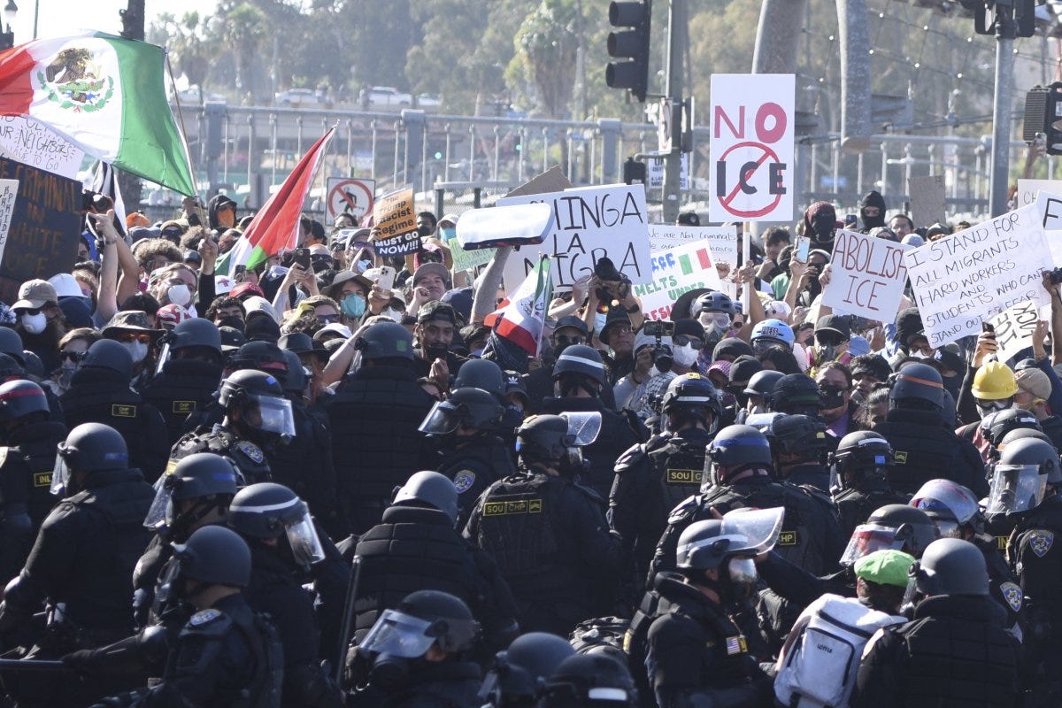California City Terminates Contract With ICE Amid LA Protests - Newsweek California City Terminates Contract With ICE Amid LA Protests - Newsweek