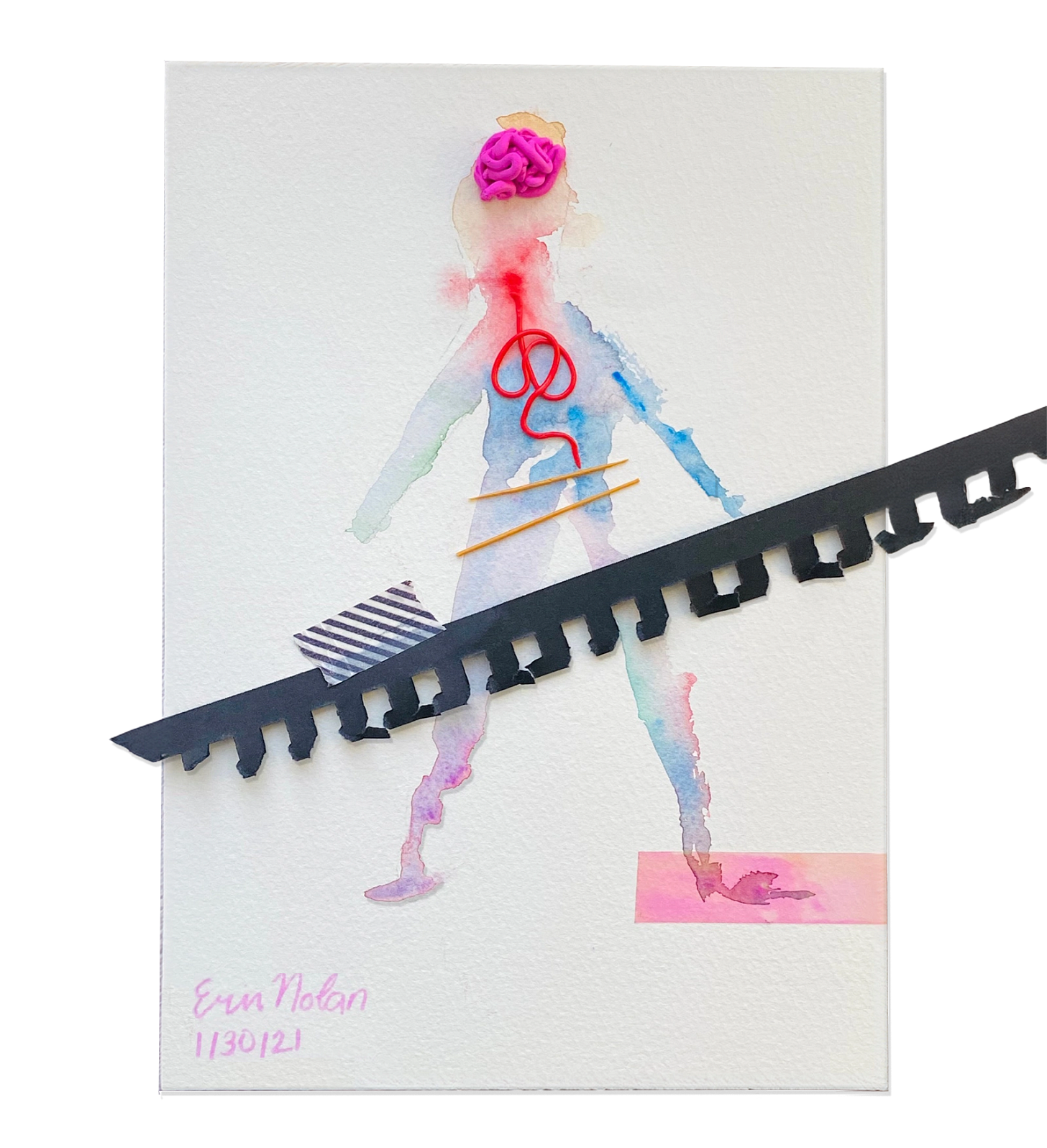 Visualized body scan