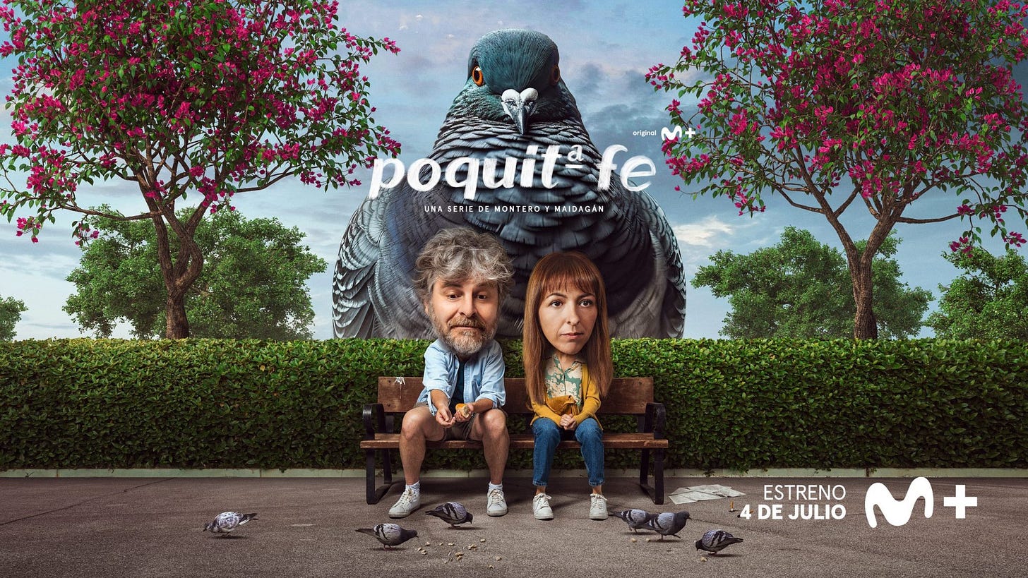 Poquita Fe, protagonizada por Esperanza Pedreño y Raúl Cimas