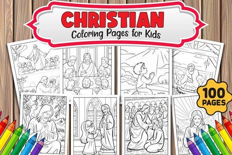 Bible coloring