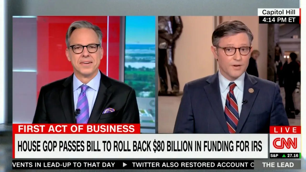 House GOP Passes Bill to Roll Back $80 Billion in Funding For IRS