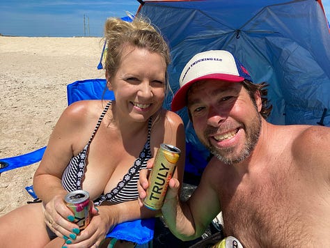 Photos of Donetta and James Dalman around the world.