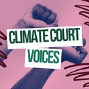 Logo for Climate Court Voices