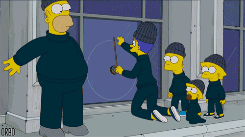 Stealing The Simpsons GIF - Find & Share on GIPHY