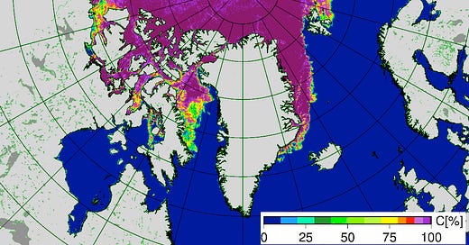 Arctic Sea Ice is Growing - by Rick Thoman
