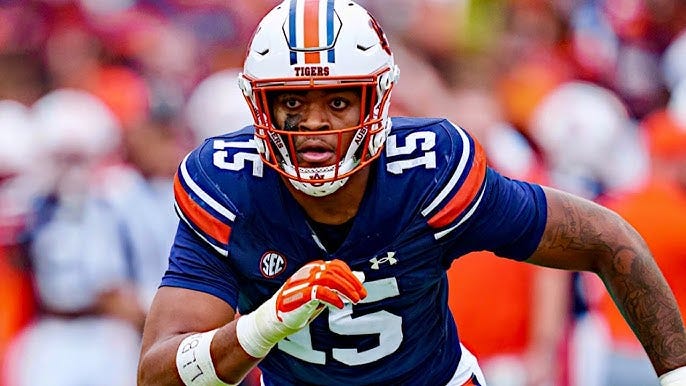 Keldric Faulk College Football Highlights | Auburn EDGE | NFL Draft Film