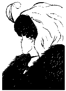 Optical illusion is it an old lady or a young woman or both?