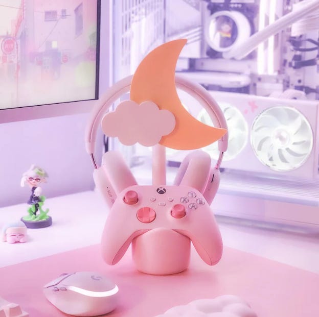 Moon Headphone Stand