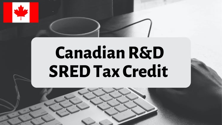 Canadian SRED + R&D Tax Credit Refresher