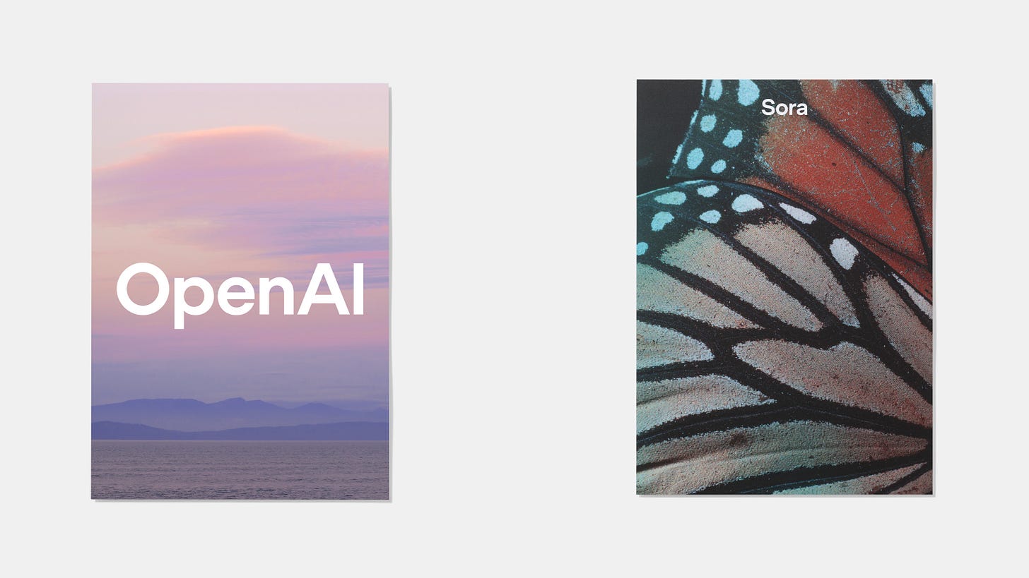 Newly commissioned photography works hand in hand with imagery generated by OpenAI&#039;s Sora