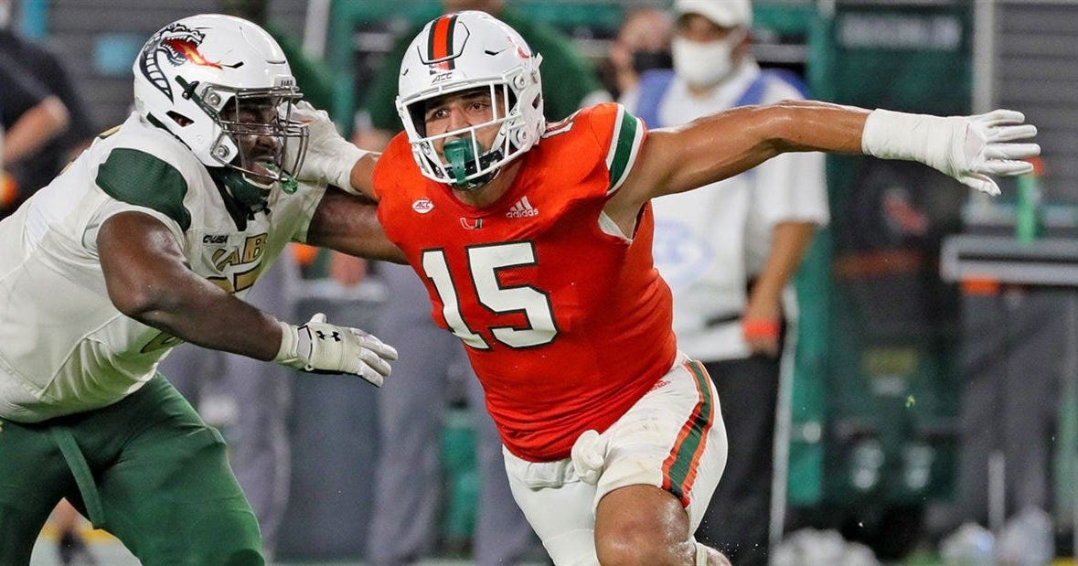 Miami DE, former No. 1 recruit Jaelan Phillips enters NFL ...