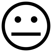 Straight Face Emoji Icons - Free SVG ...