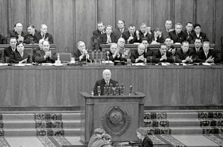 Nikita Khruschchev denounces Stalin as a brutal despot – archive, 1956 |  Russia | The Guardian