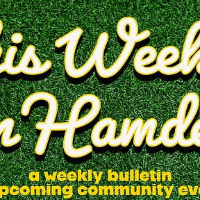 This Week in Hamden*