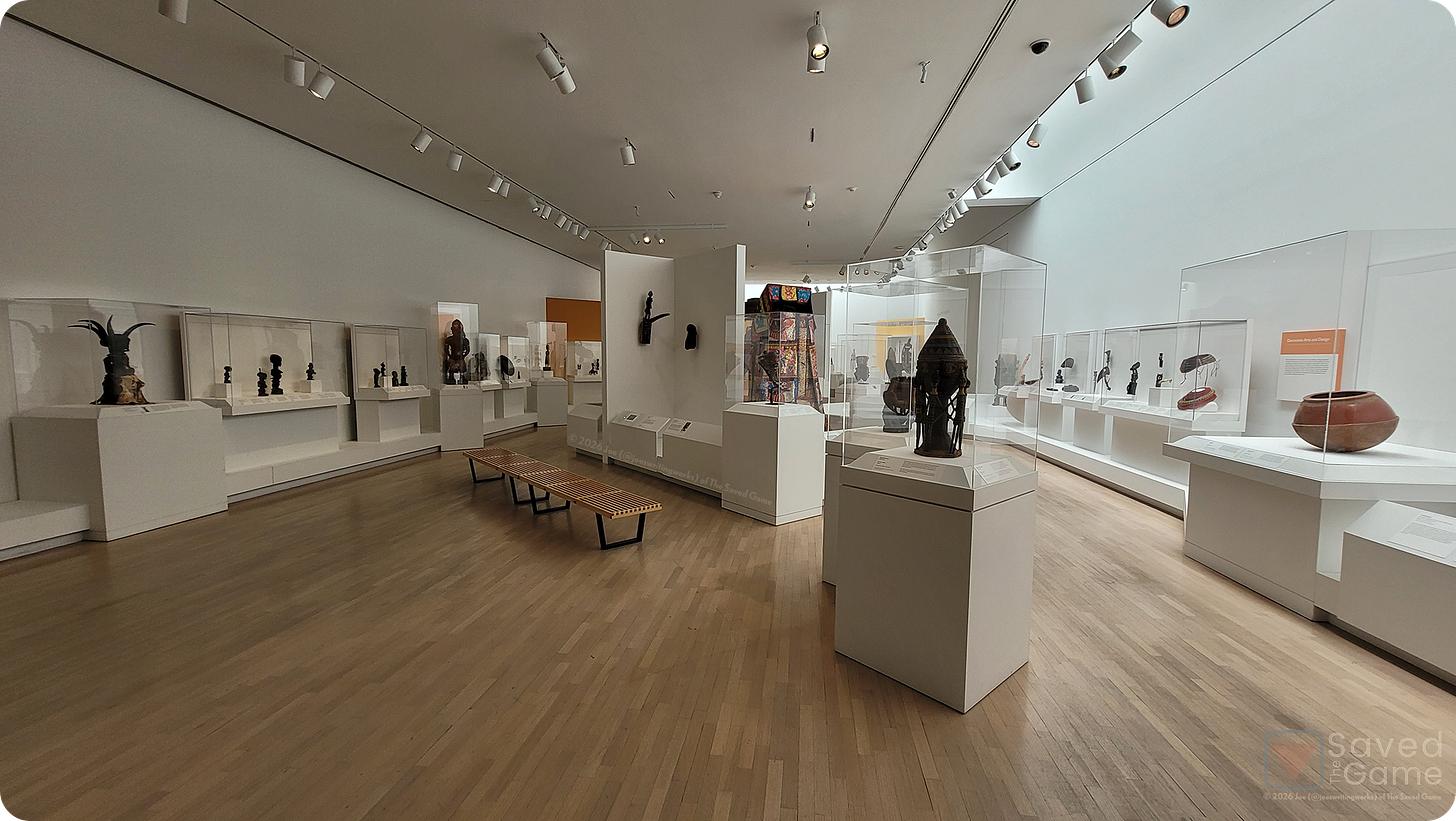 Start of the third floor in the museum