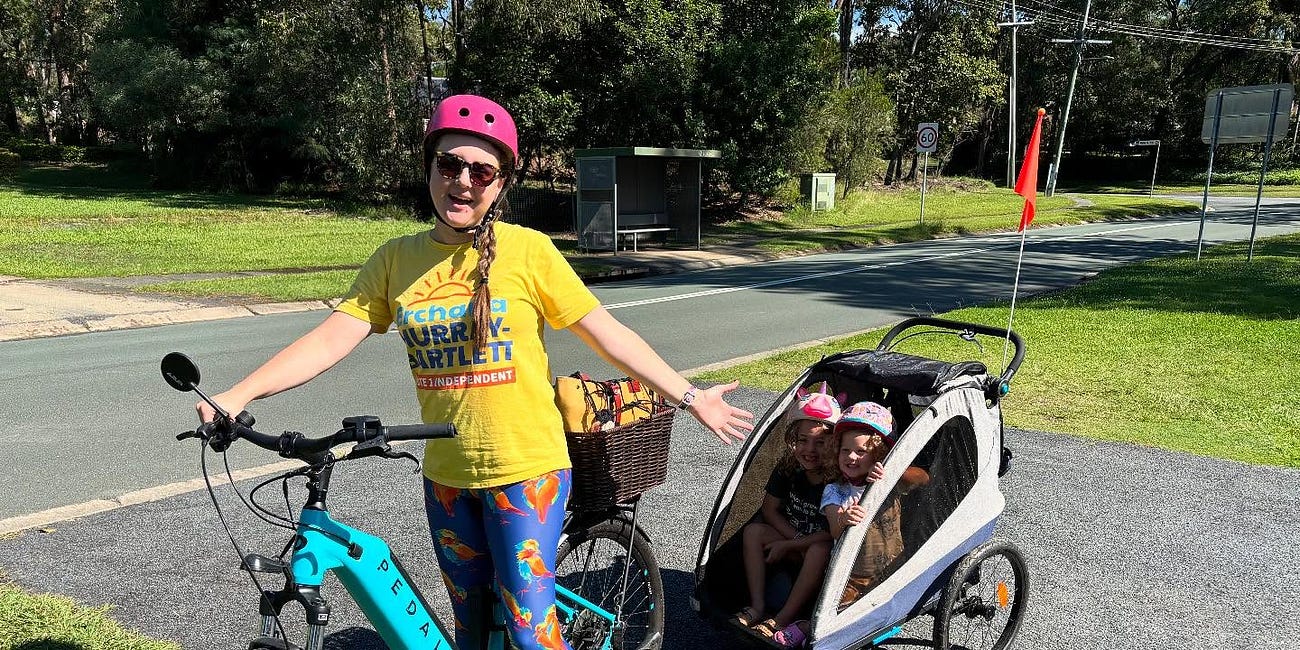 Pedal assisted parenting