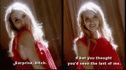 Emma Roberts Surprise Bitch GIFs | Tenor