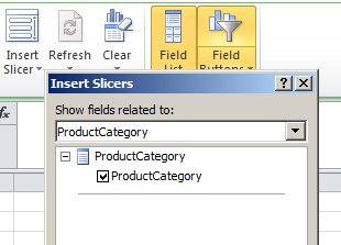 pivot table insert slicers pivot table insert slicers