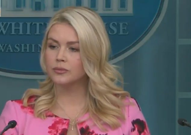 Karoline Leavitt Just Set Herself Up To Face War Crimes Charges