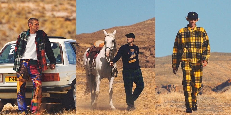 Palace & Polo Ralph Lauren Unveil Lookbook | Hypebeast
