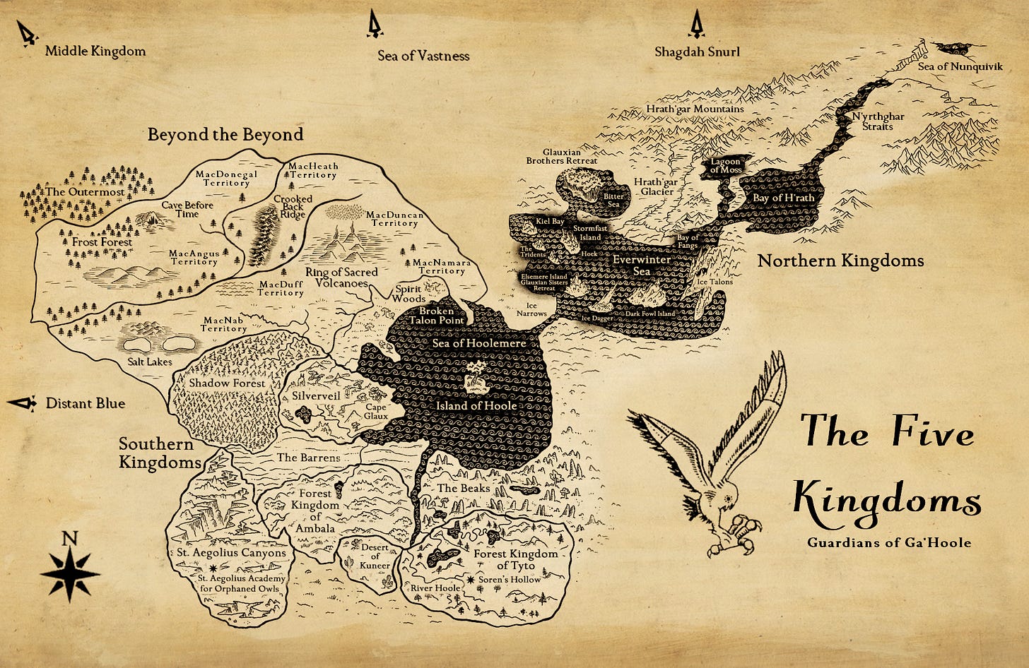 Maps | Guardians of Ga'Hoole Wiki | Fandom