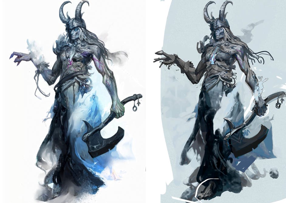 Dungeons & Dragons company casts a +10 spell of eternal banishment against AI  art