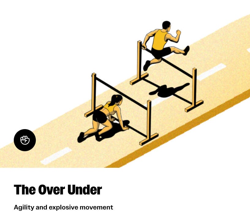 Illustration from How I am training for the Super Age Games in November