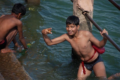 Pilgrims in Haridwar