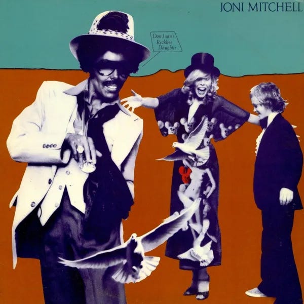 Cover art for Don Juan's Reckless Daughter by Joni Mitchell