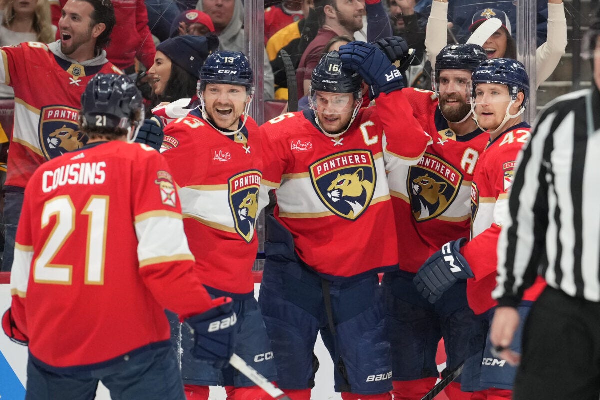 Florida Panthers Celebrate Florida Panthers Celebrate