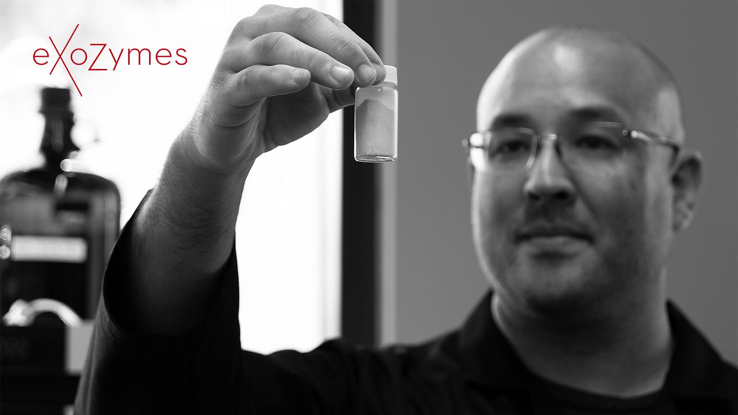 eXoZymes Biomanufacturing Breakthrough: From Concept to Gram-Scale NCT in Only 5 Months eXoZymes Biomanufacturing Breakthrough: From Concept to Gram-Scale NCT in Only 5 Months