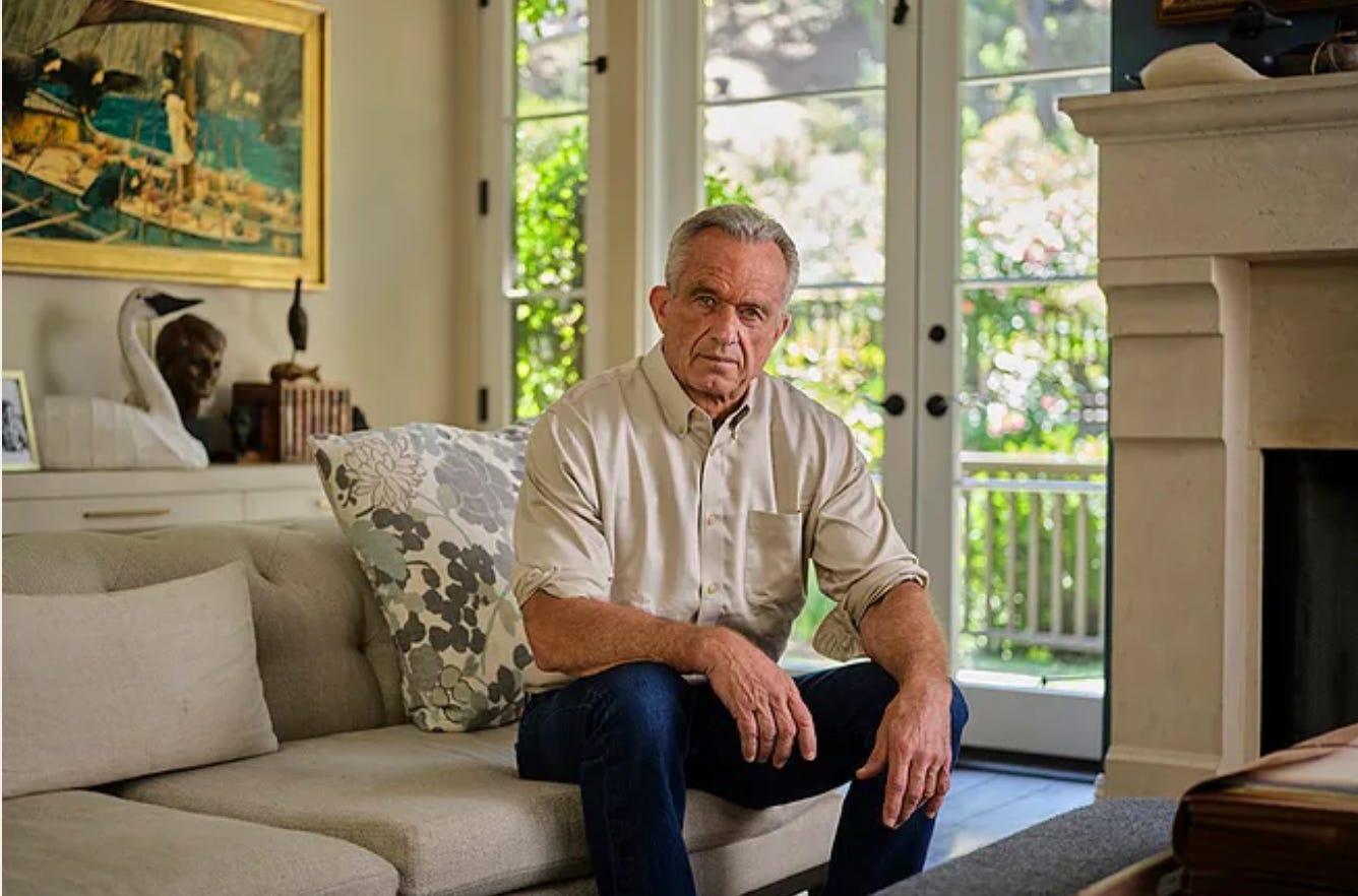 RFK Jr. at home