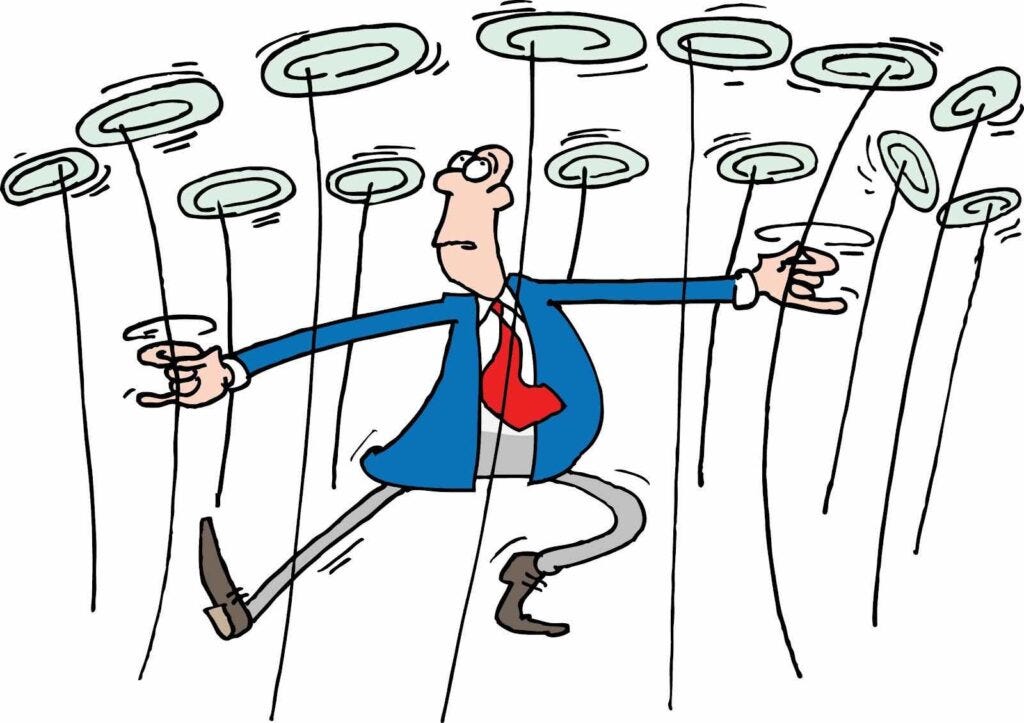 My Life and the Spinning Plates - Jaffe World