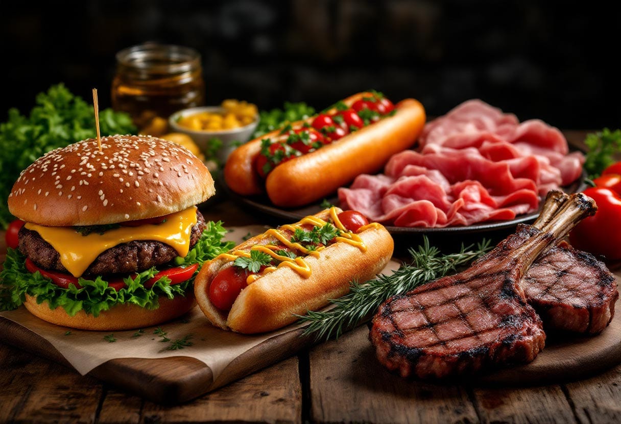 Red meat is highly inflammatory Red meat is highly inflammatory