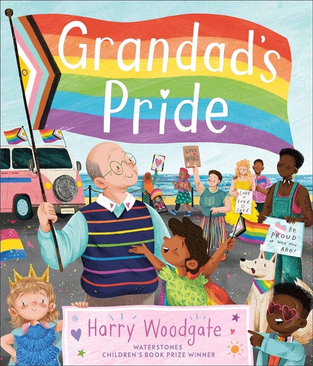 A book cover of a person and children

Description automatically generated