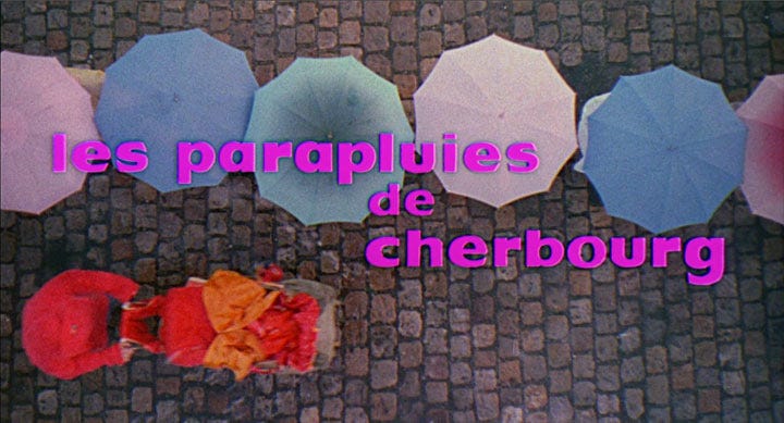 The Umbrellas of Cherbourg Title Sequence | Watch the Titles