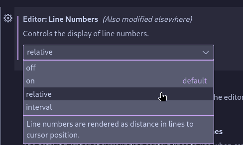 On using relative line numbers - by Petr Stribny