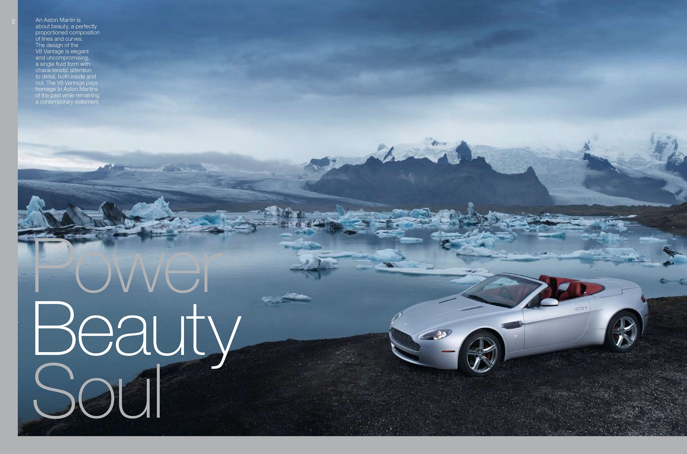 Aston Martin V8 Vantage 2008 brochure