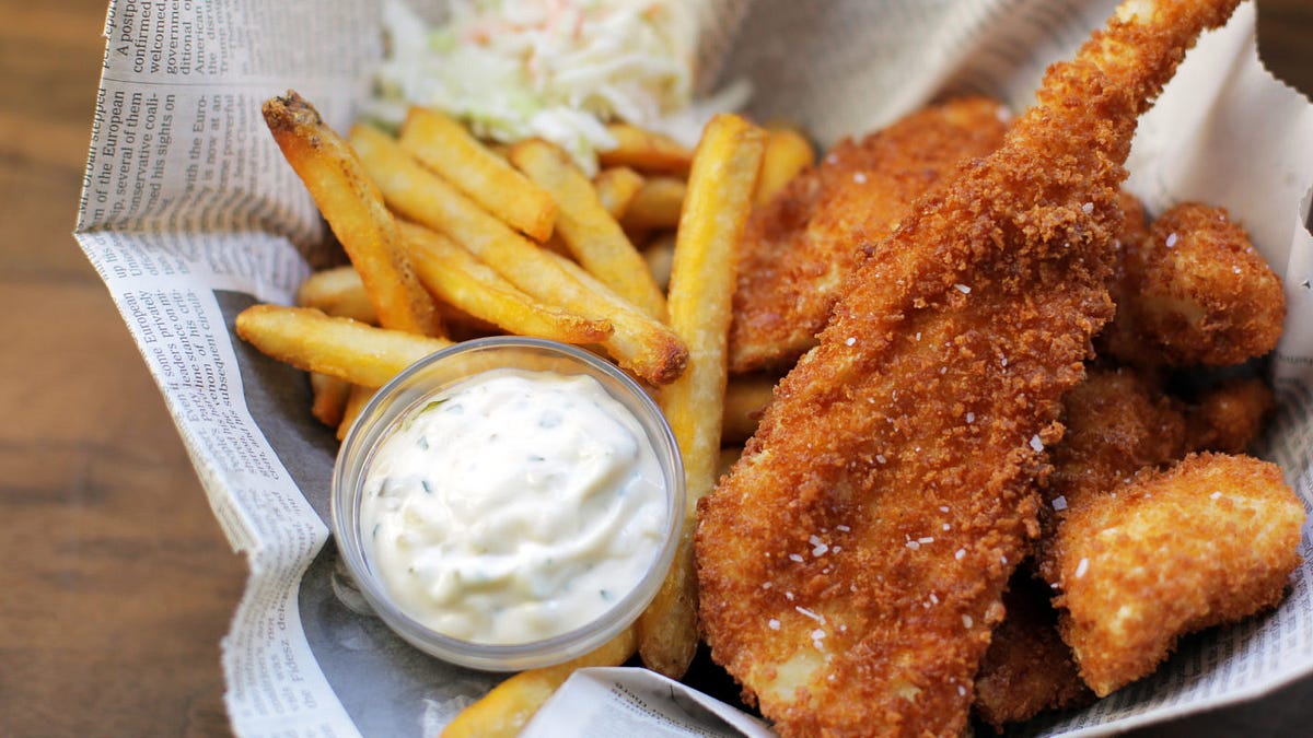 Fried Fish with Tartar Sauce: Recipe #12