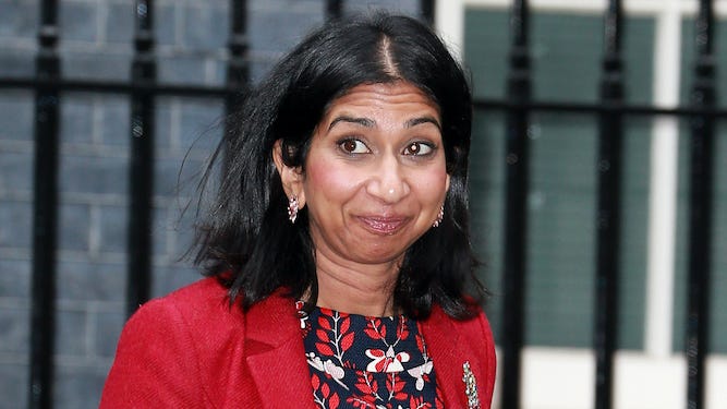 It can't be racist, because it's Suella Braverman | The Daily Mash