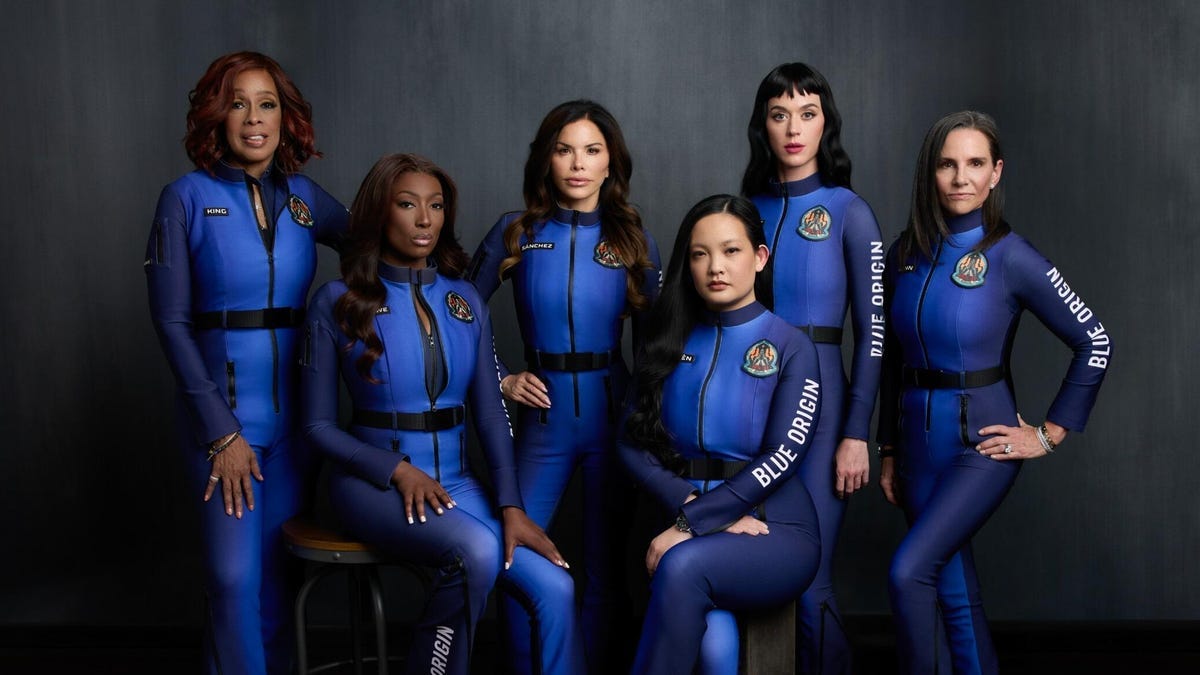 Katy Perry and All-Female Crew Land Safely After Blasting to Space With  Blue Origin - CNET