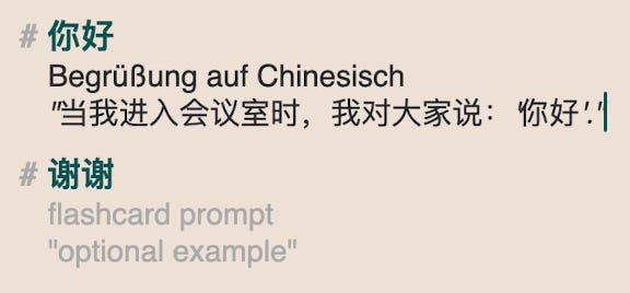 example of contextual hint