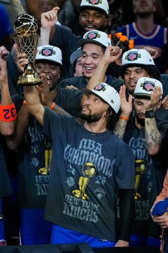 Jalen Brunson bet on himself and bet on the Knicks. A championship and a Finals MVP was his reward | Sports | gazettextra.com Jalen Brunson bet on himself and bet on the Knicks. A championship and a Finals MVP was his reward | Sports | gazettextra.com