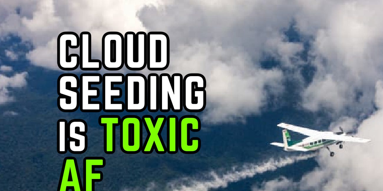 Cloud Seeding is TOXIC AF & Blocks the Sun: the Truth About the Chemicals Being Sprayed in OUR AIR