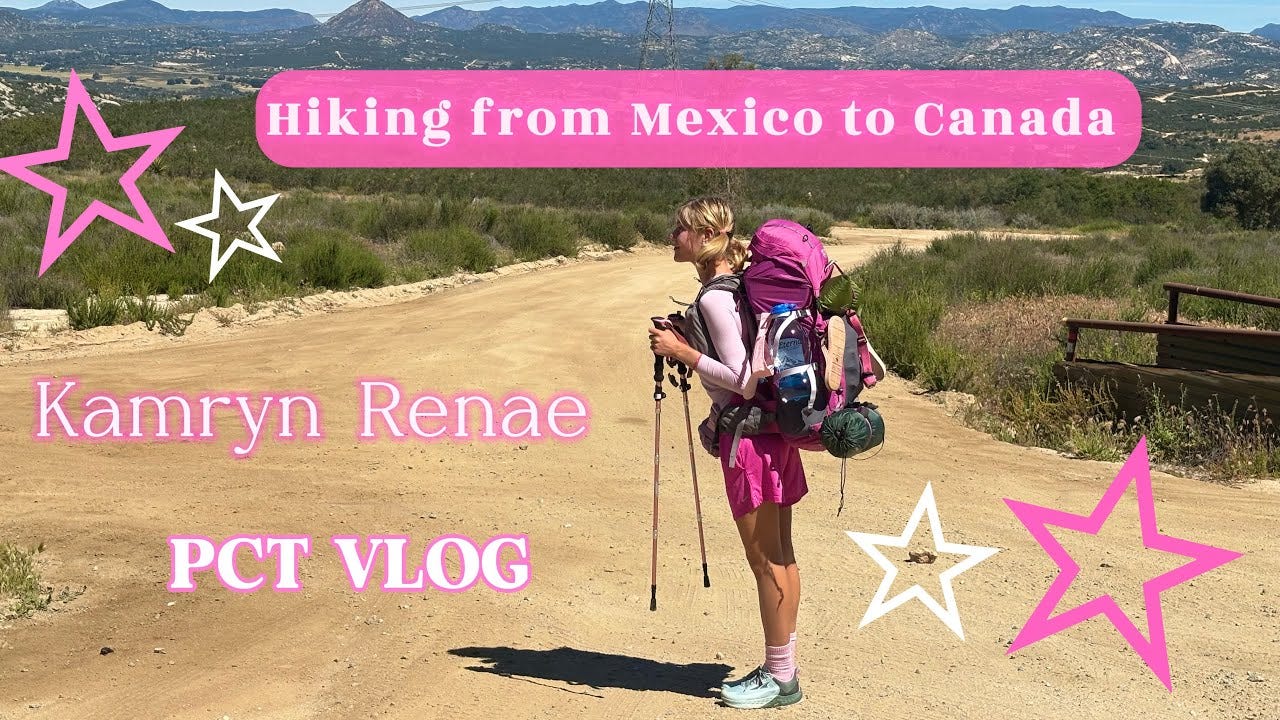 Hiking from Mexico to Canada💕PCT vlog day 1